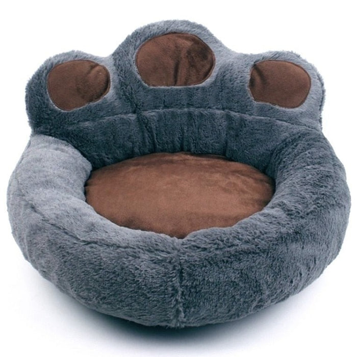 Paw Shape Washable Sleeping Dog Bed