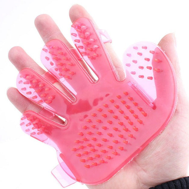 Pet Grooming Brush Glove