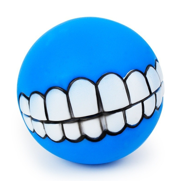 Pet Ball Teeth Silicon Chew Toys for Large Breeds