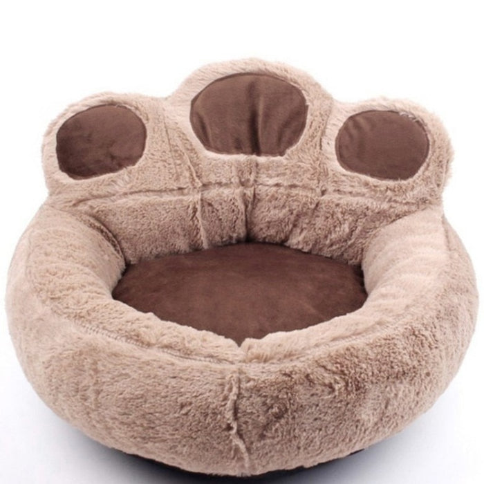 Paw Shape Washable Sleeping Dog Bed