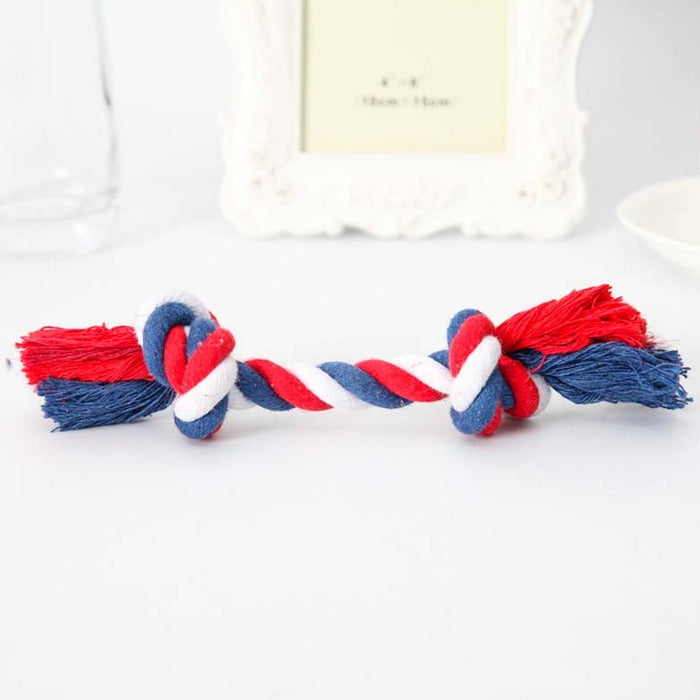 Cotton Double Rope Knot Pet Toy