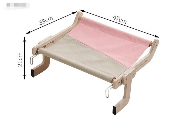 Mewoofun Sturdy Cat Window Perch Hanging Bed