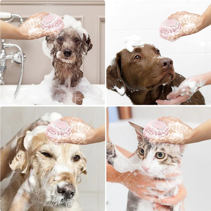 Doggy Massage Shampoo Brush