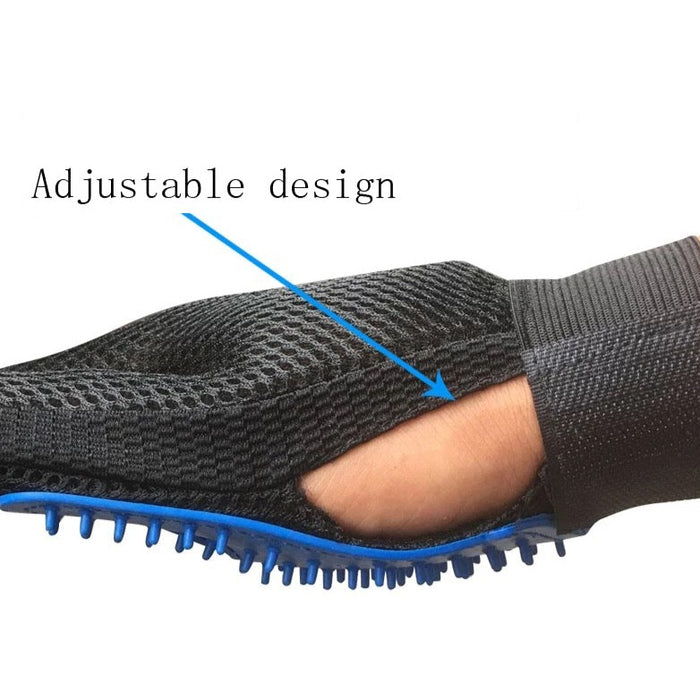 Pet Grooming Brush Glove