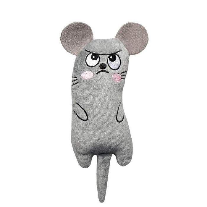 Interactive Plush Cat Toy