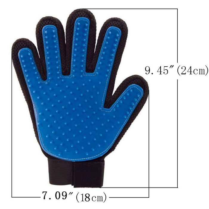 Pet Grooming Brush Glove