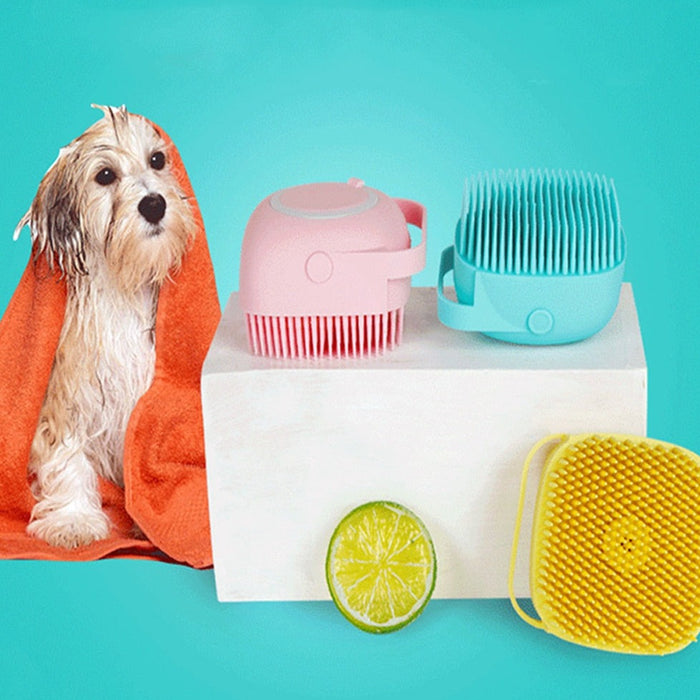 Dog Bath Silicone Brush