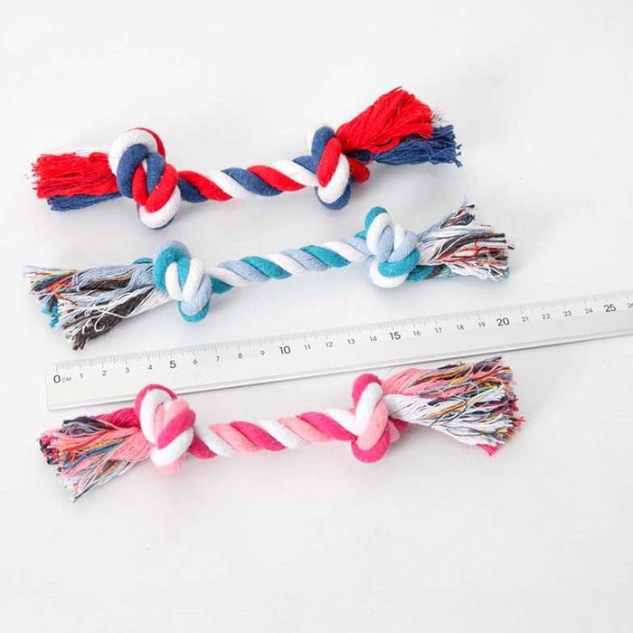 Cotton Double Rope Knot Pet Toy