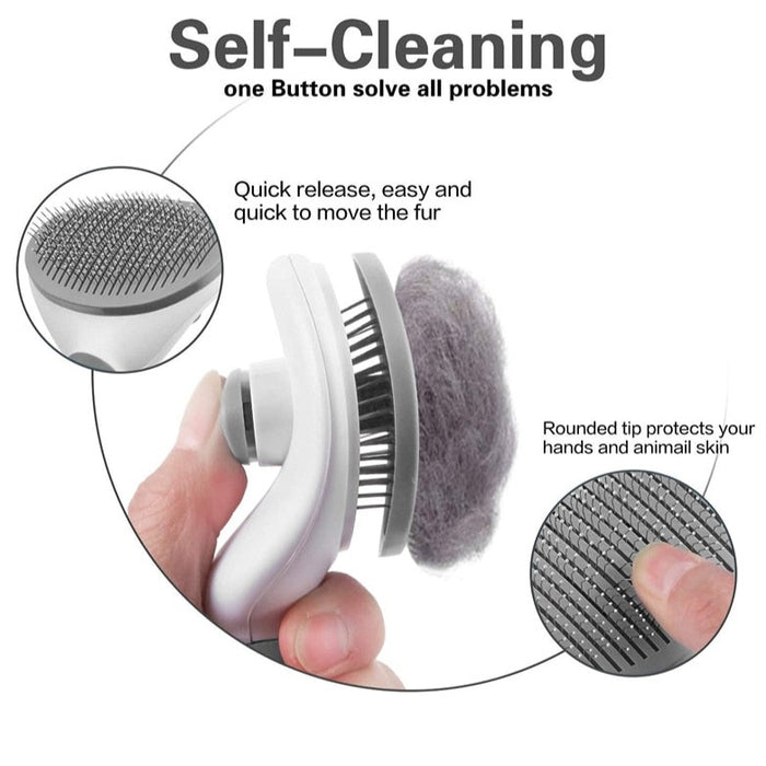 Grooming And Care Pet Brush