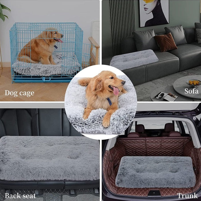 Plush Washable Dog Bed