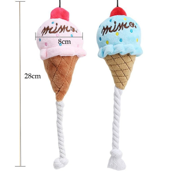 Ice-cream Interactive Pet Toys