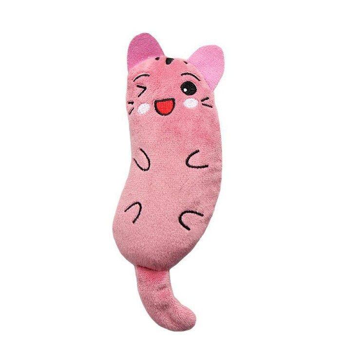 Interactive Plush Cat Toy