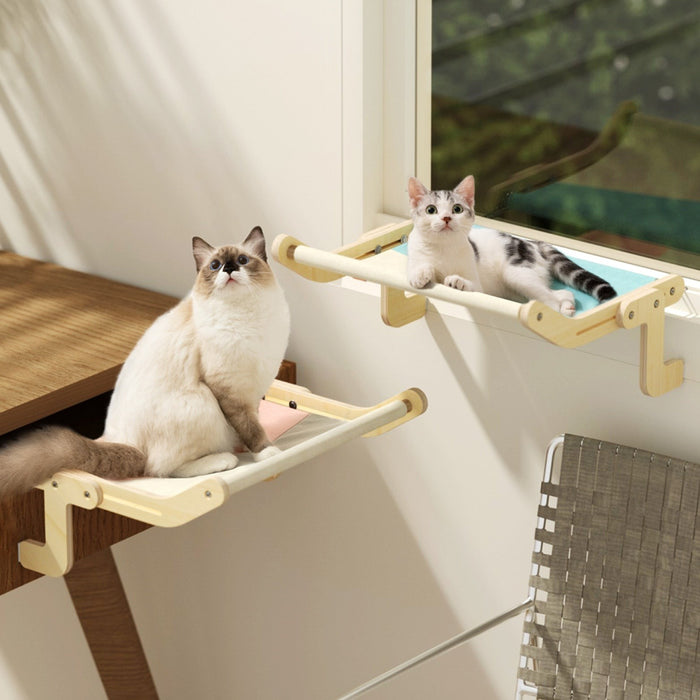 Mewoofun Sturdy Cat Window Perch Hanging Bed