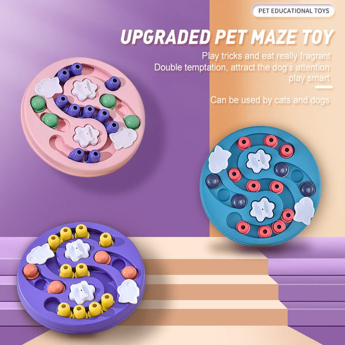 Dog Slow Feeder Puzzle Toys