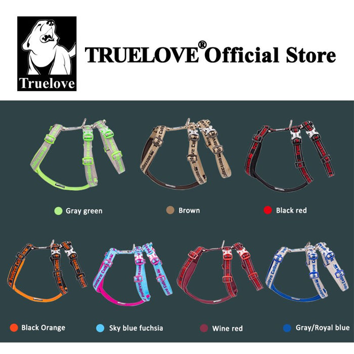 Truelove Reflective Double-H Pet Harness TLH6571