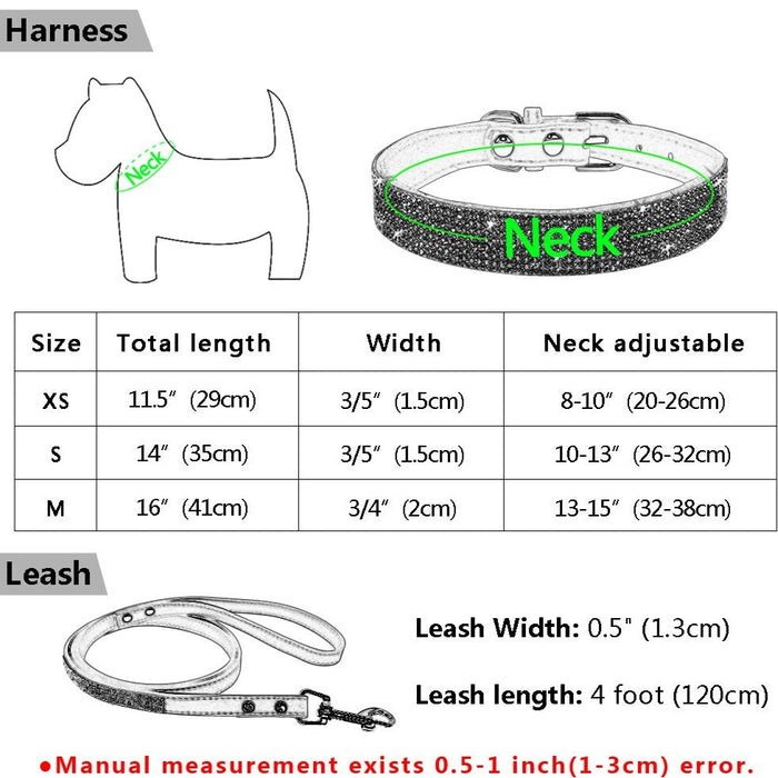 Pet Collar Leash Set